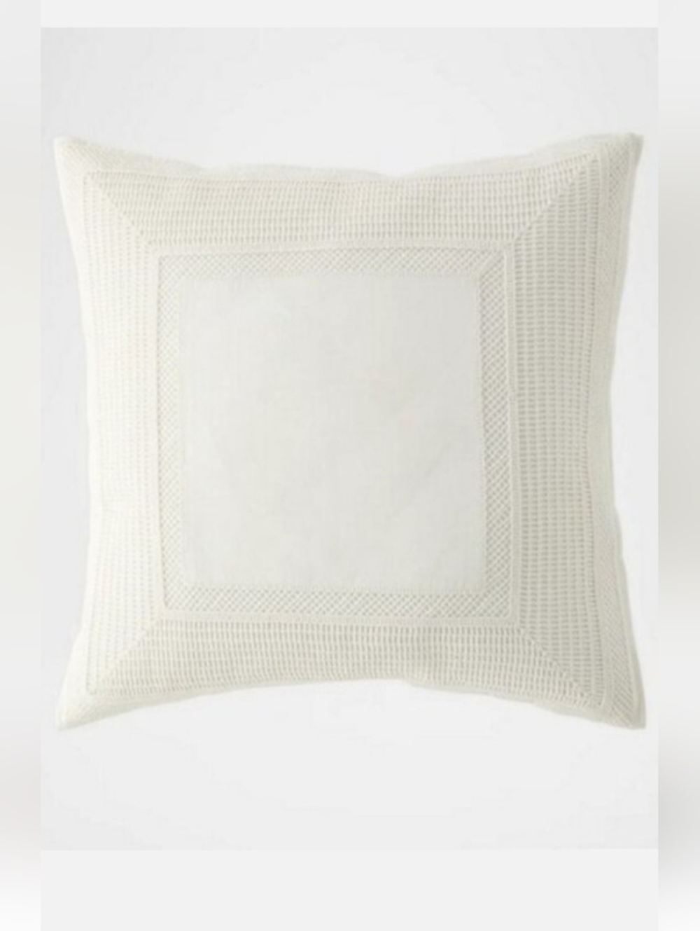 Ralph Lauren Home Adalia Collection - Caden Euro Pillow Sham - New 26" x 26"